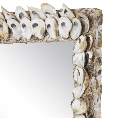 Margo Oyster Shell Mirror - Our Boat House