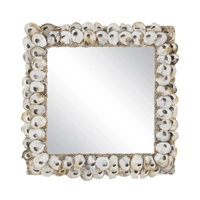 Margo Oyster Shell Mirror - Our Boat House