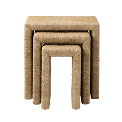 Marina Seagrass Nesting Tables - Our Boat House