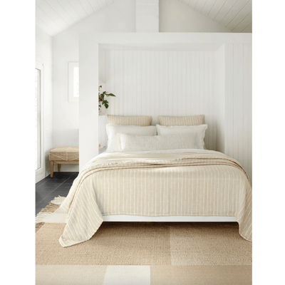 Marino Natural/Ivory Matelasse Sham - Our Boat House