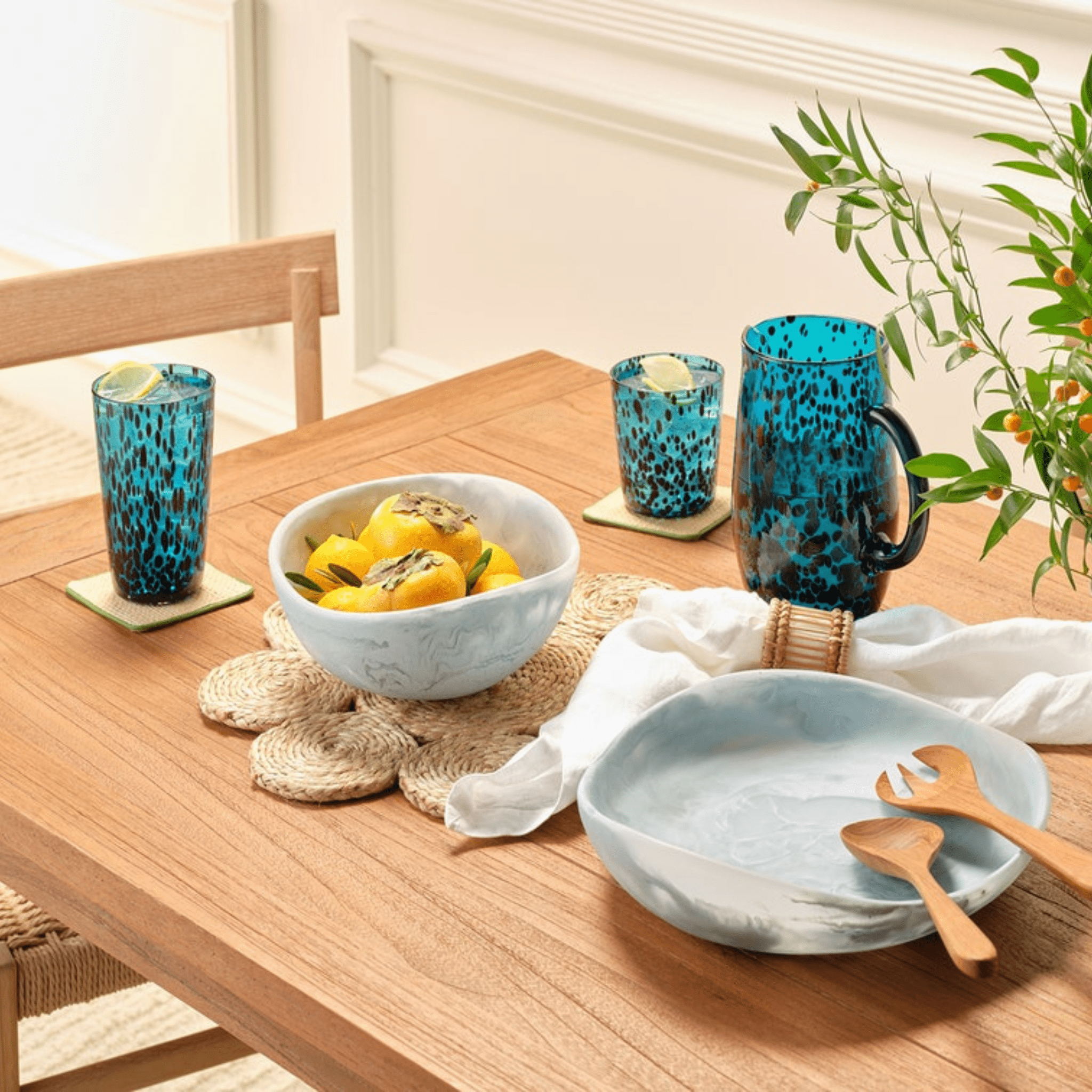 Marisol Natural Placemat Set - Our Boat House