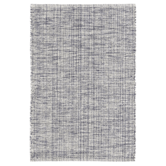 Marled Handwoven Cotton Rug - Indigo - Our Boat House