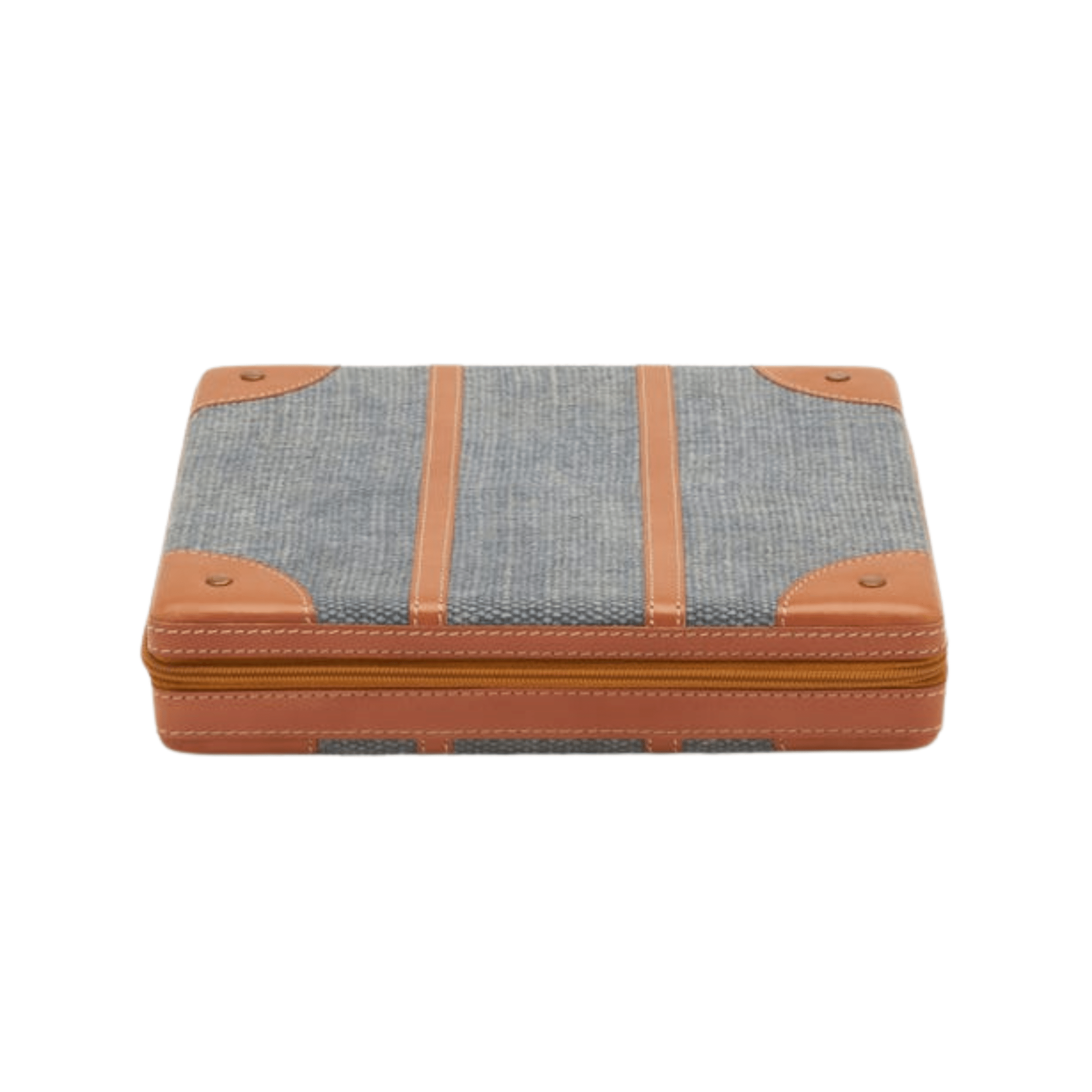 Marlow Leather & Jute Tic - Tac - Toe Set - Our Boat House