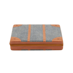 Marlow Leather & Jute Tic - Tac - Toe Set - Our Boat House