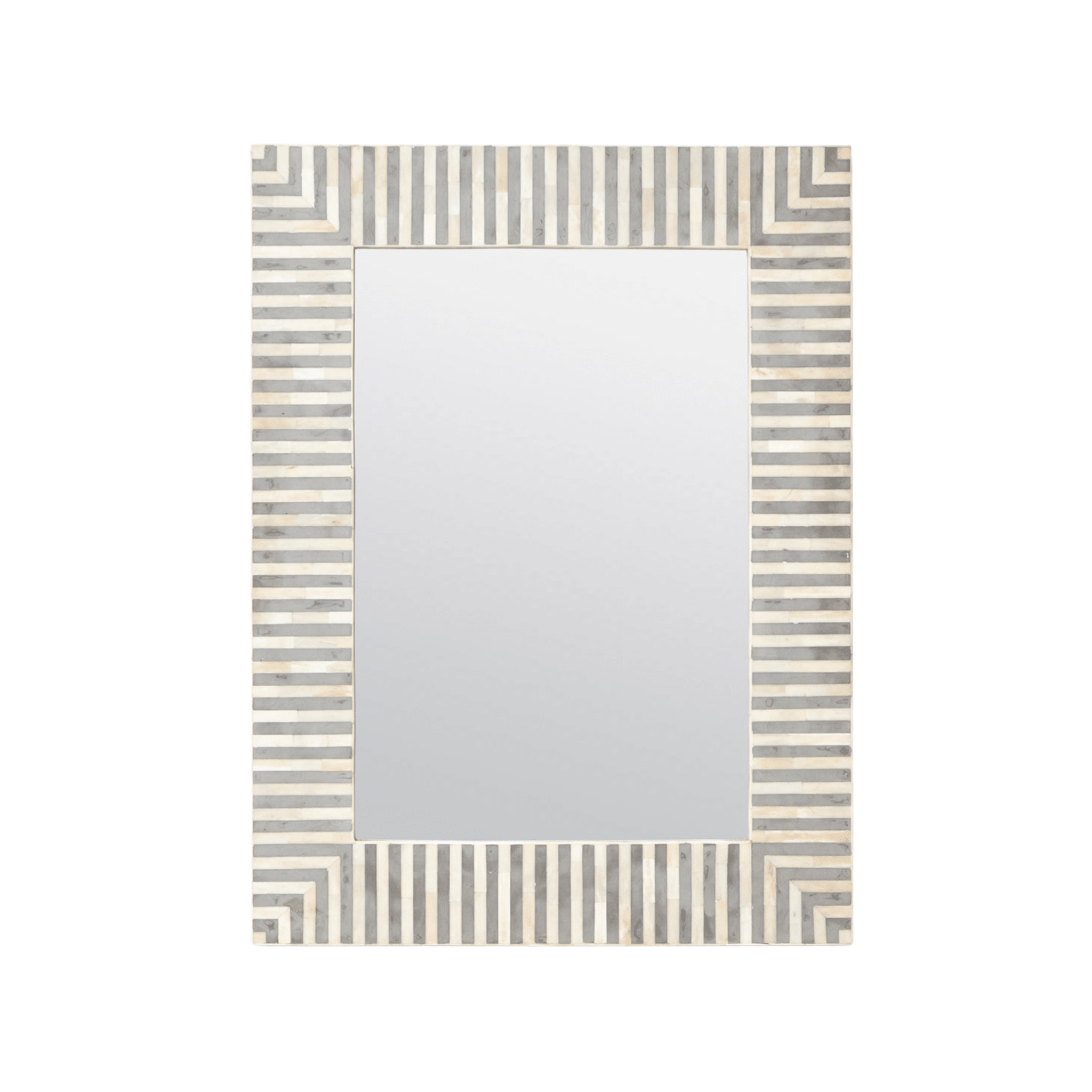 Mason Natural Bone Mirror - Two Colors - Our Boat House