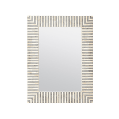 Mason Natural Bone Mirror - Two Colors - Our Boat House