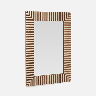 Mason Natural Bone Mirror - Two Colors - Our Boat House