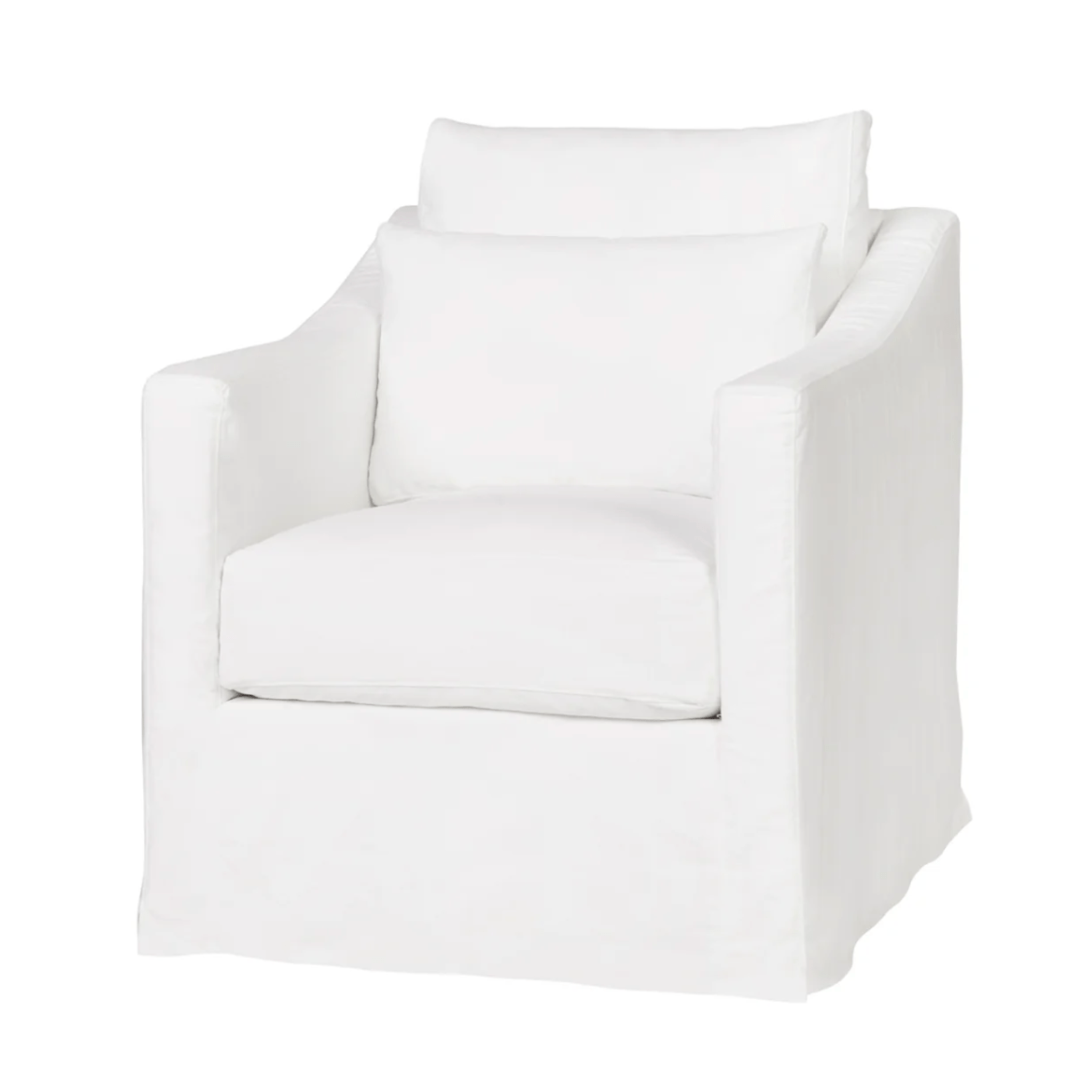 Maui Deluxe Slipcovered Chair - Our Boat House