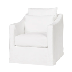 Maui Deluxe Slipcovered Chair - Our Boat House
