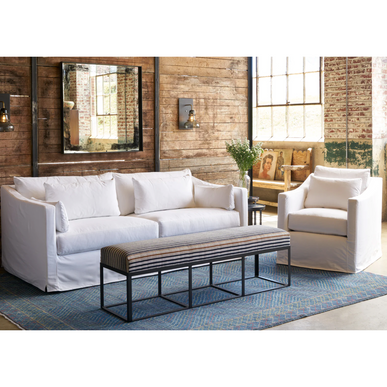Maui 84in Slipcovered Queen Conventional Sleeper Sofa