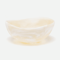 Mazzy Ivory Swirled Serving Bowl Set - Our Boat House