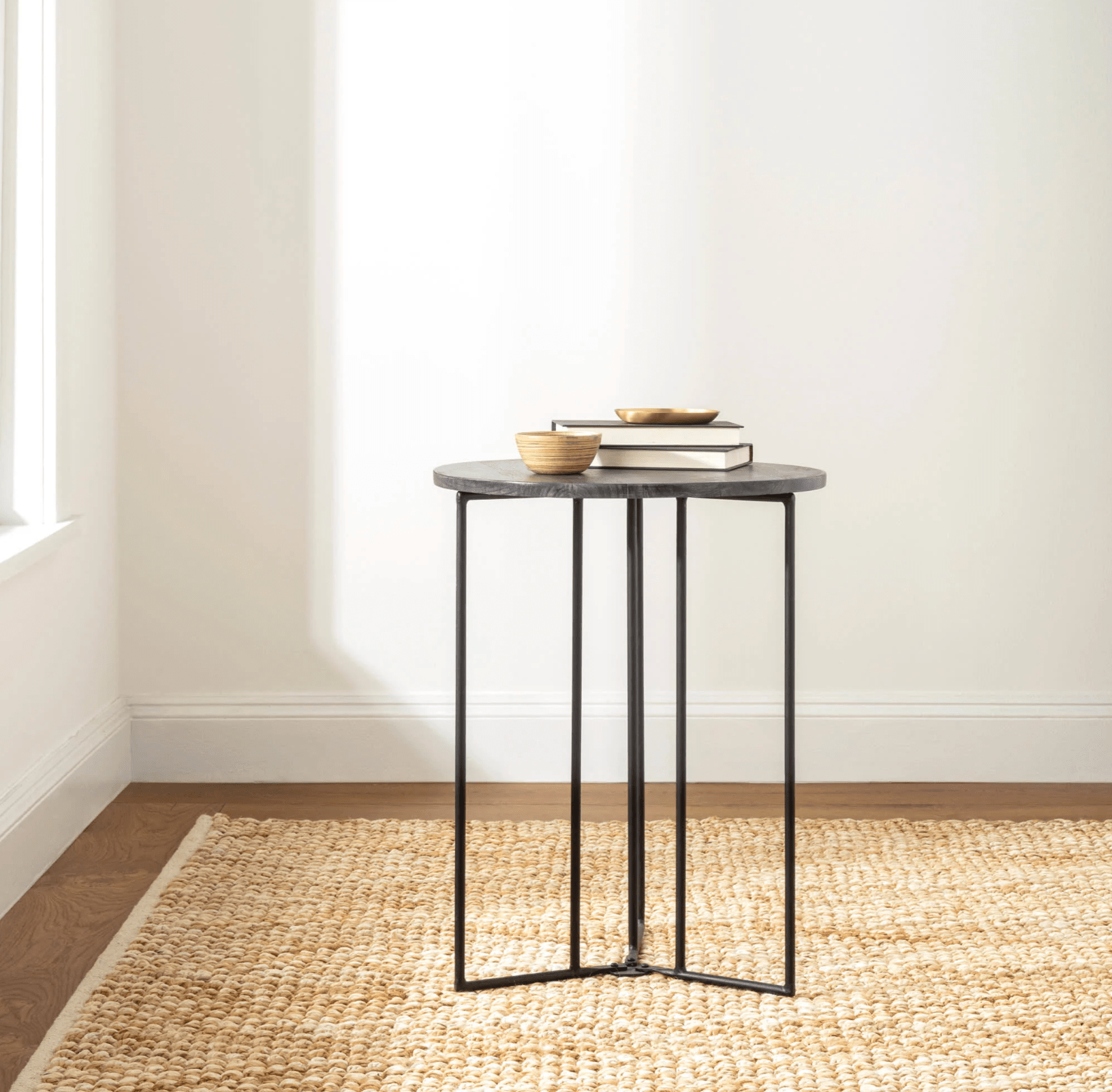 Meghan Hand Woven Jute Rug - Natural & Ivory - Our Boat House