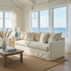 Merritt Island Slipcovered Sofa - Our Boat House