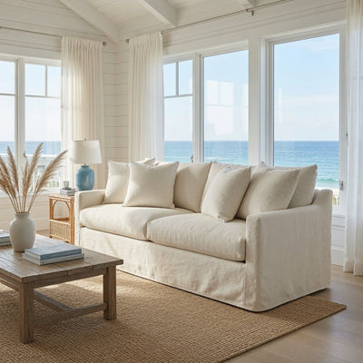 Merritt Island Slipcovered Sofa - Our Boat House