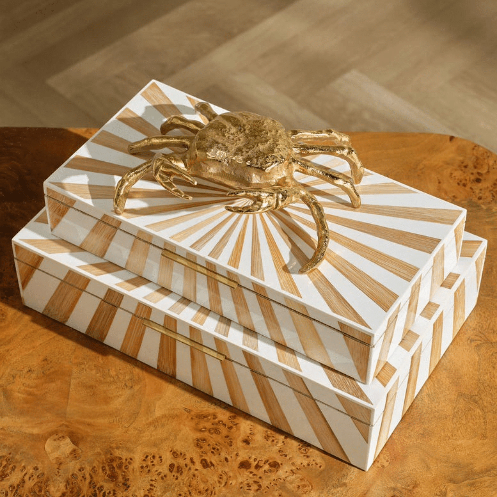 Mitchell Crab Set - Two Finishes - coastal inspired home furnishing