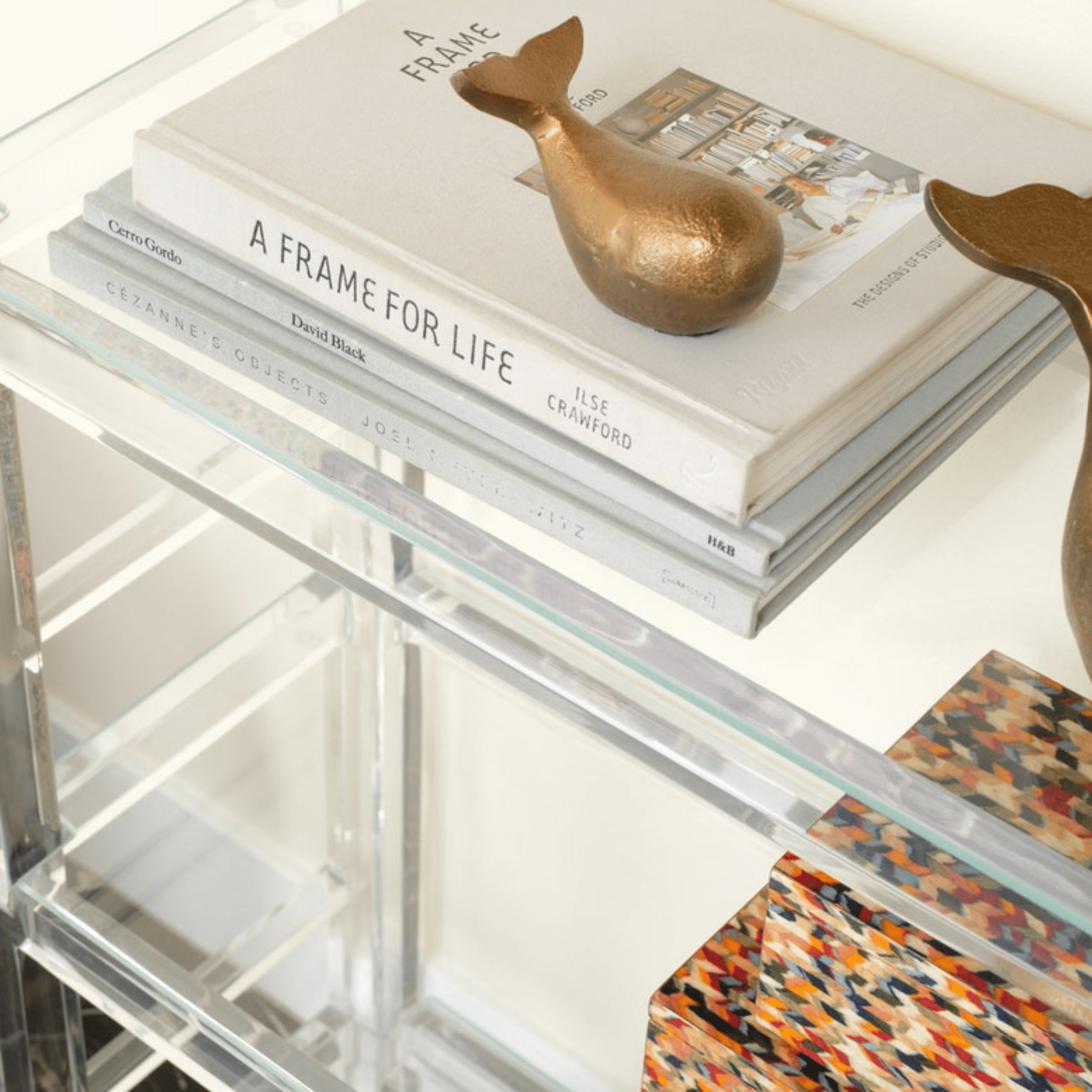 Moby Brass Whale Set - coastal inspired home furnishing