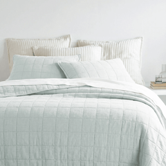 Monet Quilted Coverlet - Sky - Our Boat House