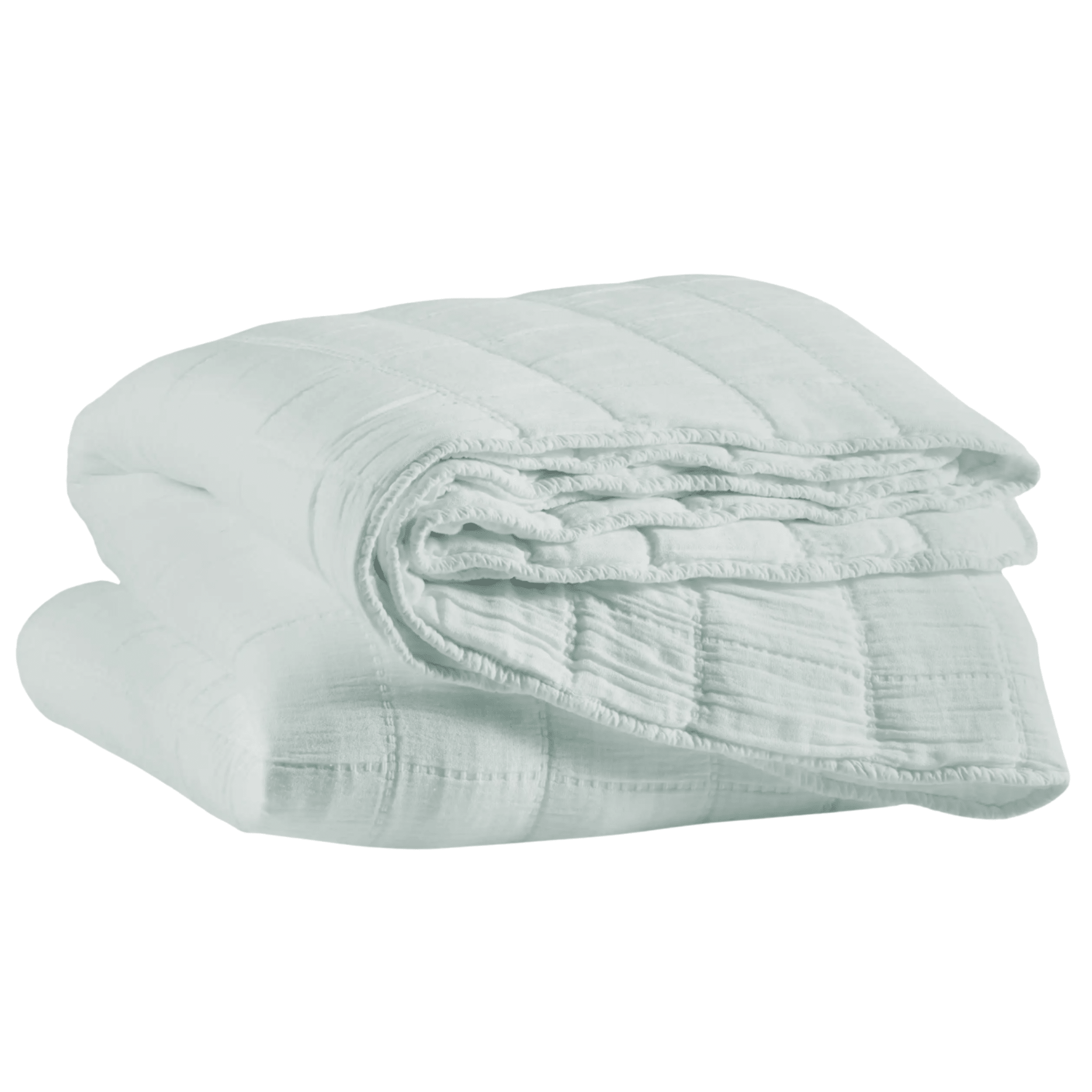 Monet Quilted Coverlet - Sky - Our Boat House