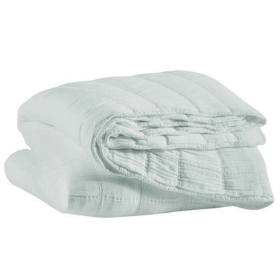 Monet Quilted Coverlet - Sky - Our Boat House