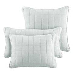 Monet Quilted Sham - Sky - Our Boat House