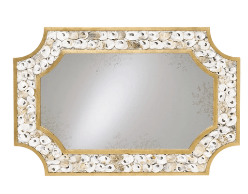 Monroe Oyster Shell Mirror - Our Boat House