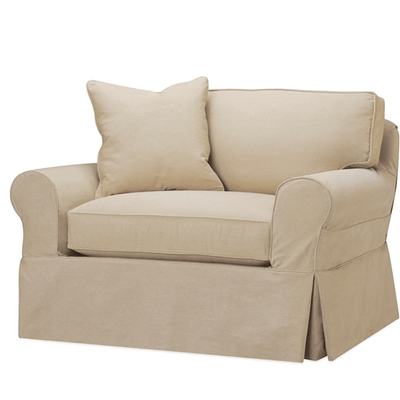 Montauk Shores Slipcovered Chair & A Half - Our Boat House