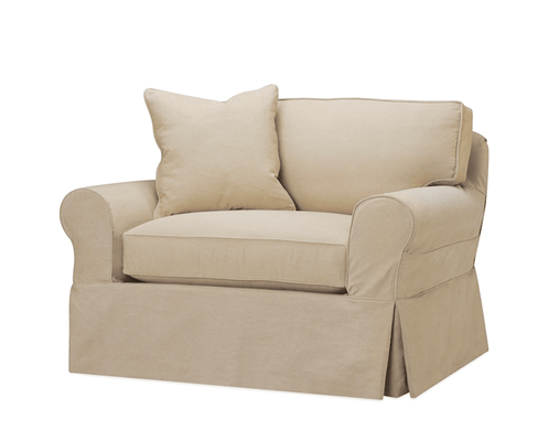 Montauk Shores Slipcovered Chair & A Half - Our Boat House