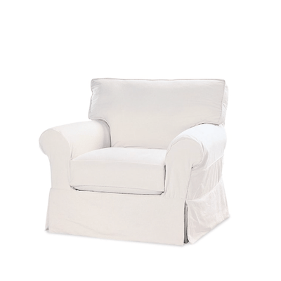 Montauk Shores Slipcovered Chair - Our Boat House