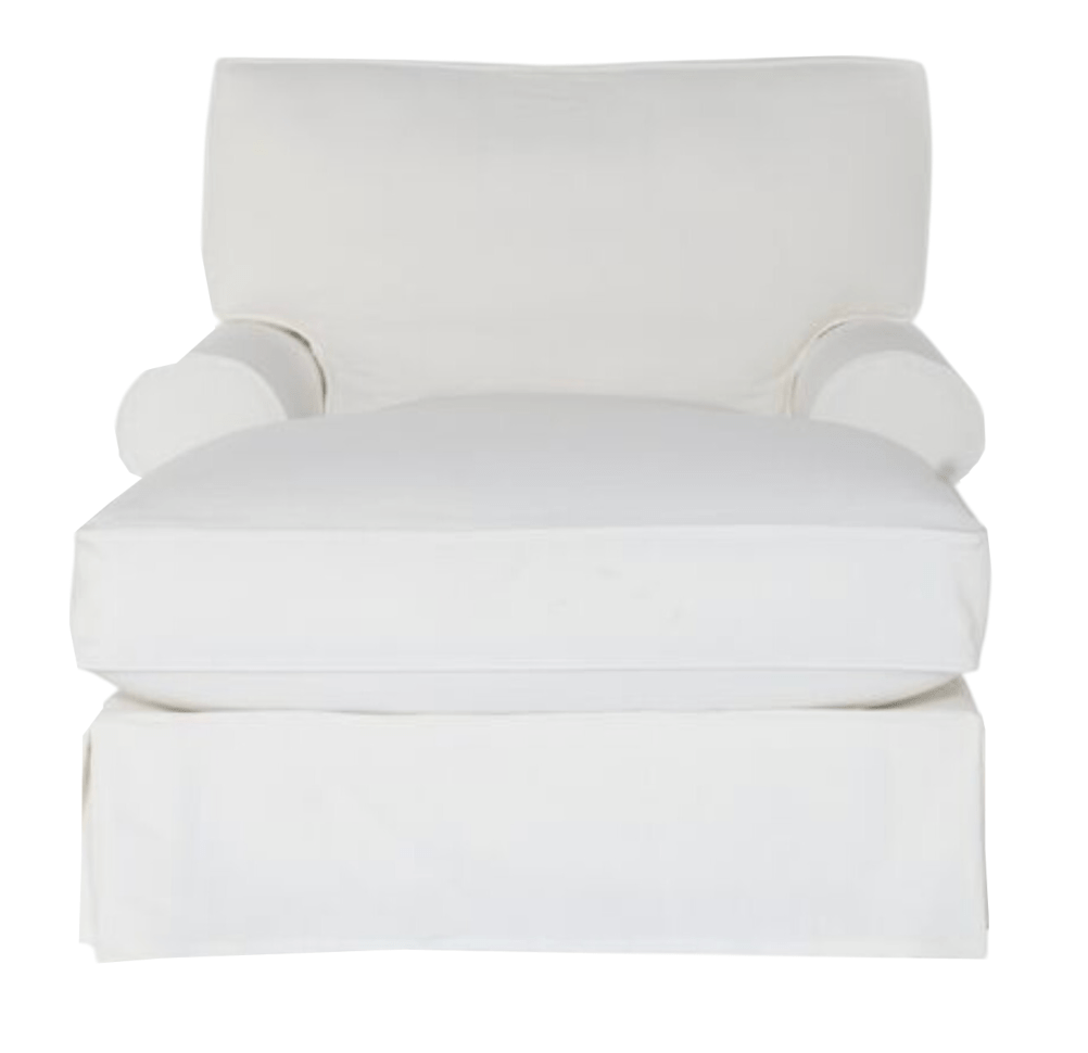 Montauk Shores Slipcovered Chaise - Our Boat House