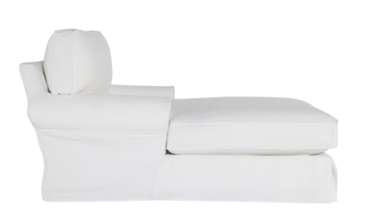 Montauk Shores Slipcovered Chaise - Our Boat House