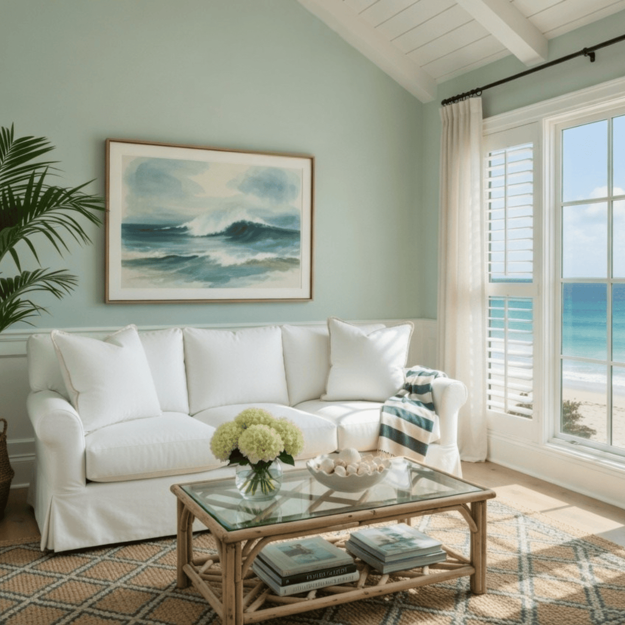 Montauk Shores Slipcovered Sofa - Our Boat House