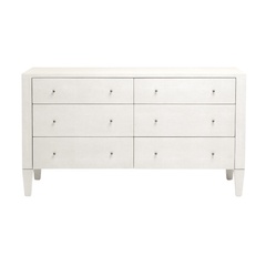 Moonstone Bay Vintage Shagreen Dresser- Vintage White - Our Boat House