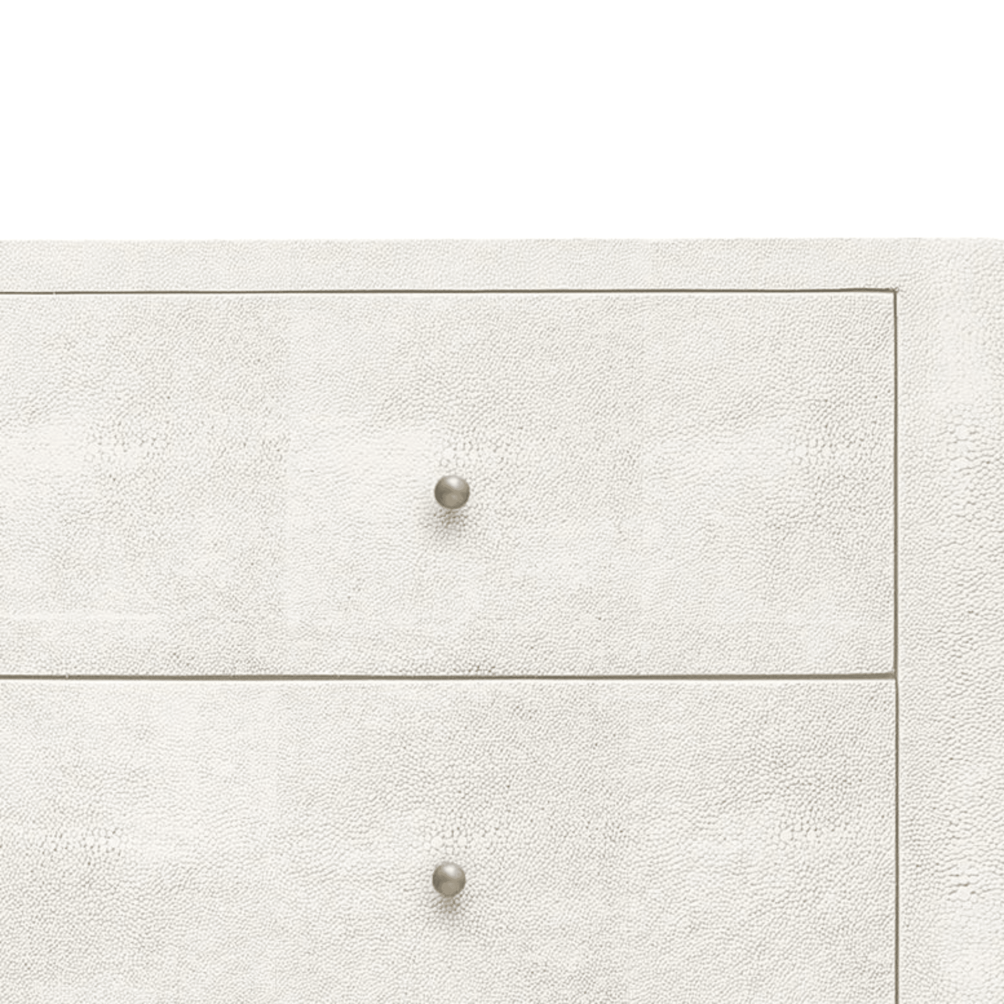 Moonstone Bay Vintage Shagreen Nightstand- French Gray (Two Sizes) - Our Boat House