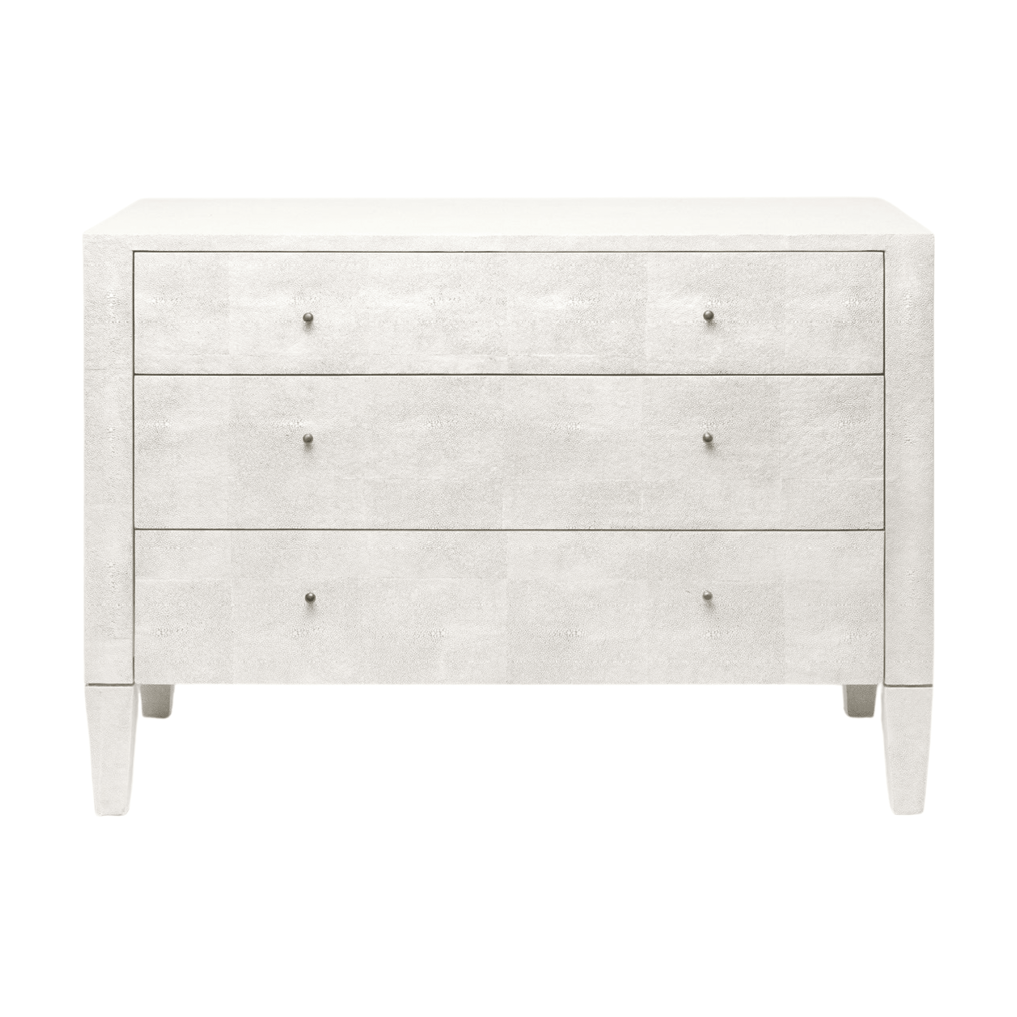 Moonstone Bay Vintage Shagreen Petite Dresser- Vintage White - Our Boat House