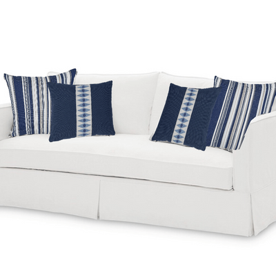 Morada Bay Slipcovered Bench Seat Sofa - Our Boat House