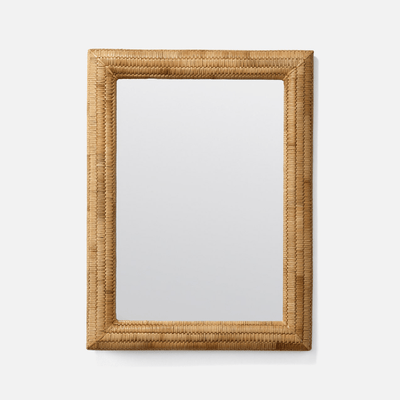 Morehead Rattan Mirror - Two Sizes - Our Boat House