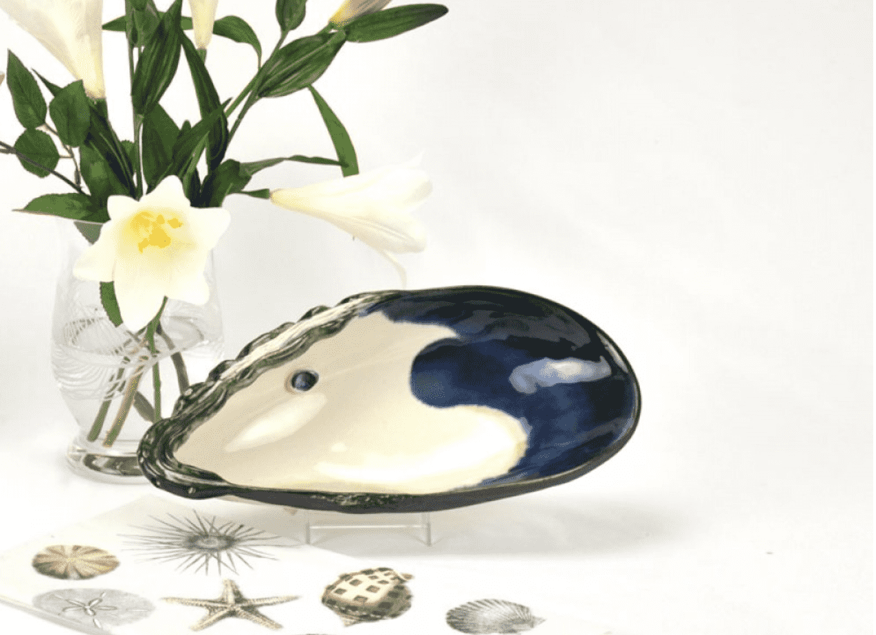 Mussel Shell Bowl - Medium - Our Boat House