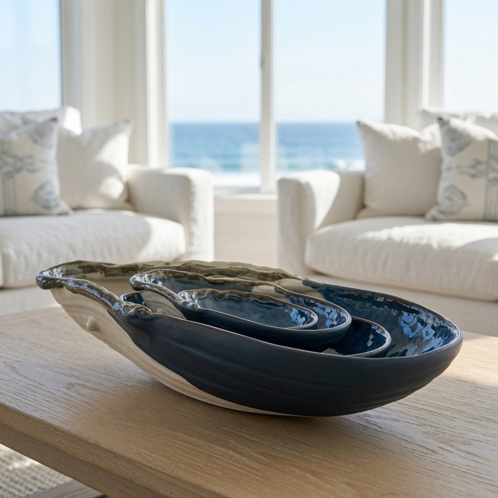 Mussel Shell Bowl -Medium - Our Boat House