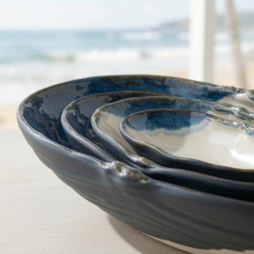Mussel Shell Bowl -Medium - Our Boat House