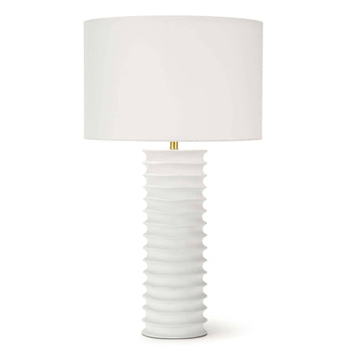 Nabu Metal Column Table Lamp - Our Boat House