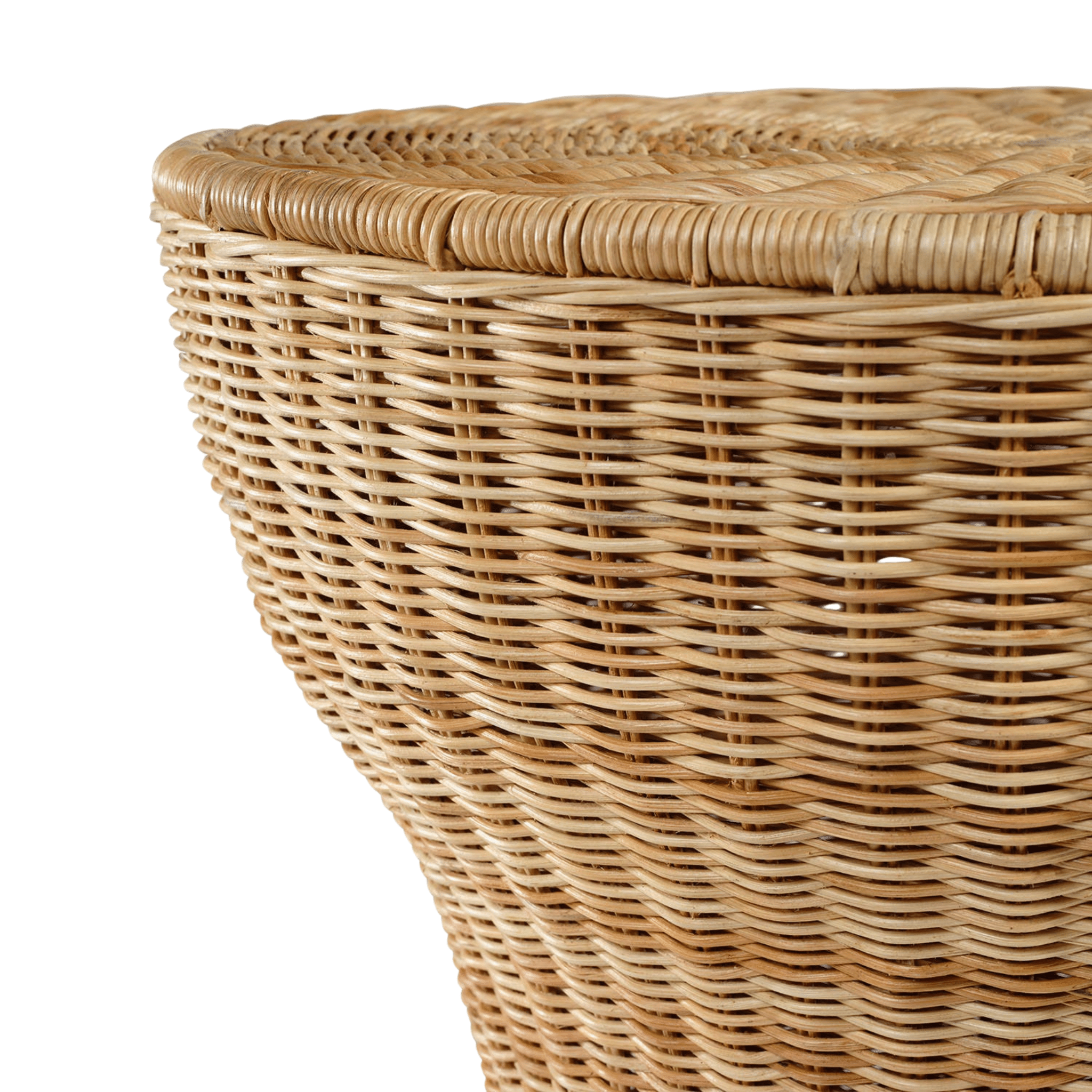 Nags Head Rattan Side Table - Our Boat House