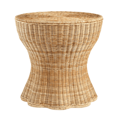 Nags Head Rattan Side Table - Our Boat House