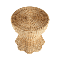 Nags Head Rattan Side Table - Our Boat House