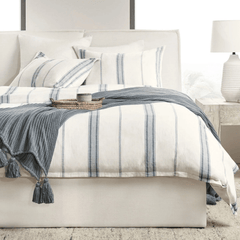 Nantucket Linen Cashmere Bedding - Our Boat House