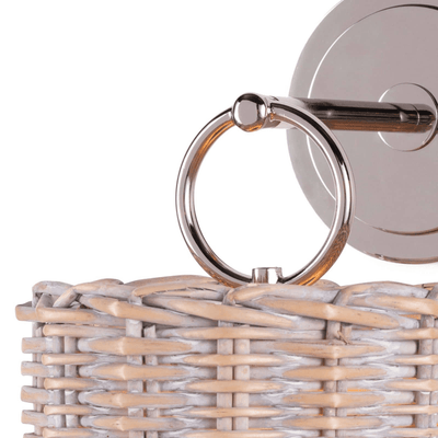 Nantucket Sconce - Polished Nickel - Our Boat House