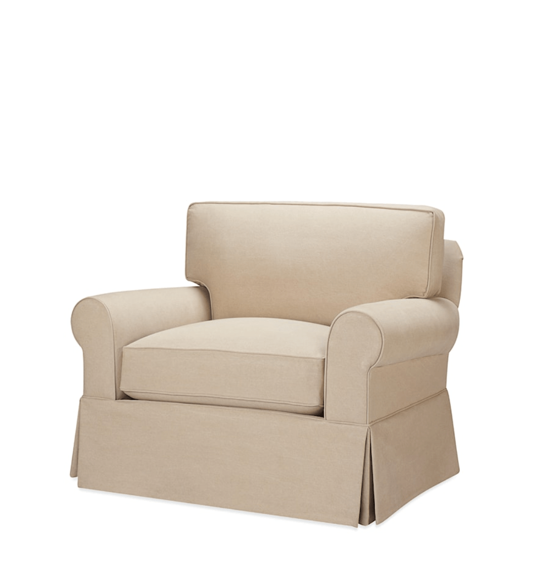 Nantucket Sound 39in. Slipcovered Chair - Our Boat House