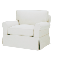 Nantucket Sound Slipcovered Chair - Our Boat House