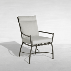 Naples Aluminum Dining Arm Chair - Our Boat House