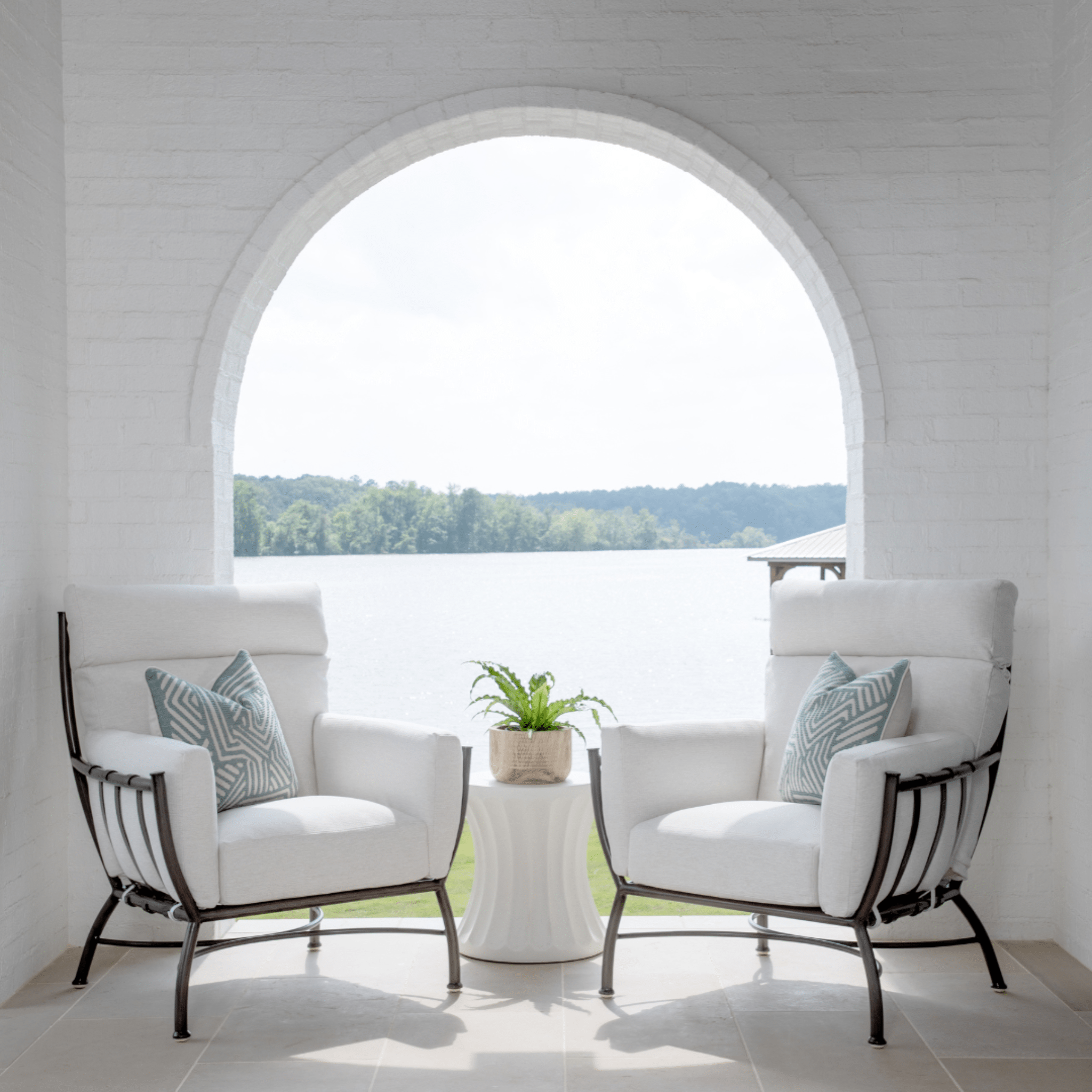 Naples Aluminum Lounge Chair - Our Boat House