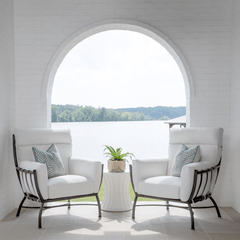 Naples Aluminum Lounge Chair - Our Boat House